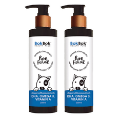 Bok Bok 鮮吃魚 健康+魚油 250ml 犬/貓適用, 2瓶