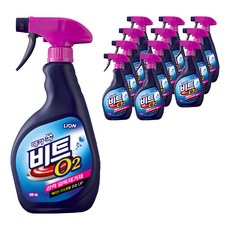 비트 비트 오투 폼 스프레이 강력 얼룩 제거제, 12개, 500ml