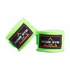 三次方 home gym 尼龍拳擊手綁帶 3m 螢光綠 拳擊 護腕 運動繃帶, 1組
