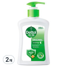 데톨 향균 핸드워시 오리지널, 250ml, 2개 2개, 250ml