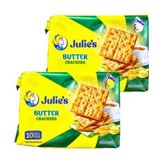 Julie's 茱蒂絲 奶油蘇打餅，全麥配方，馬來西亞原裝進口, 250g, 2包