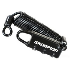 SKORPION 蠍牌 多功能密碼鎖, 黑色, 1個