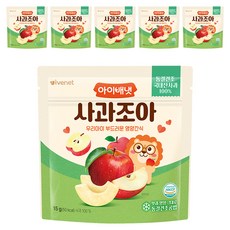 아이배냇 사과 조아 과일칩, 6개, 15g