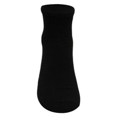 B.V.D. 學生童襪 (17-21CM) - 黑 12雙入, 17~21cm, 黑色