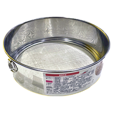 MINEX METAL 不銹鋼平底麵粉篩網，直徑15.5cm, 15.5cm, 1個