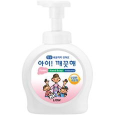 아이깨끗해 핸드워시 용기형 상큼한 레몬향, 490ml, 1개