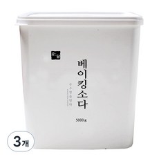 순담 베이킹소다 세정제, 5kg, 3개