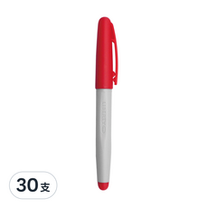 LIBERTY 利百代 水性簽字筆 F-66 紅色 10支入, 墨水比他牌多20%, 耐光性墨水, 墨水用完可再補充, 30支