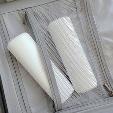 모던 휴대용 칫솔 치약 보관함 케이스, 화이트, 1개 - 이미지 4