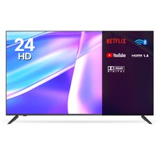 이노스 HD LED 스마트 TV 24인치 스마트 캠핑 티비, 64cm(24인치), S2401KU, 스탠드형, 자가설치