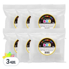 SNOWKIDS 幼兒用美術遊戲用玩具泡沫 花朵泡沫 小 6個, 3組, 花形