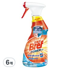 브레프 파워 욕실 세정제, 500ml, 6개