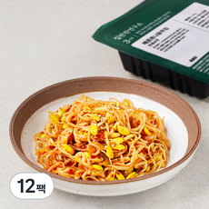집반찬연구소 매콤 콩나물 무침, 12팩, 130g