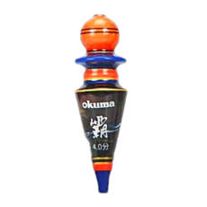 okuma 寶熊釣具 熊霸 釣蝦標 浮標 2.8分~4.0分 吸震 抗氣泡 中通波 阿波 釣蝦 泰國蝦 蝦標 4.0分, 彩染橘, 1個