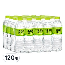 풀무원샘물 생수, 500ml, 120개