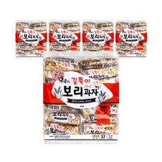 엉클팝 길쭉이 보리과자, 400g, 5개