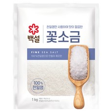 백설 꽃소금, 1kg, 1개