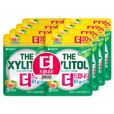 오리온 더 자일리톨 리필백, 61g, 8개 122g, 4개