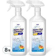 DASH 워터팝 물때 클리너, 750ml, 8개