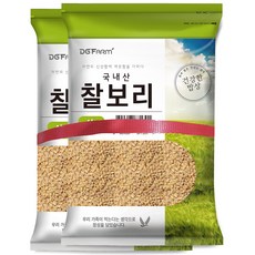 건강한밥상 2023년산 햇곡 국산 찰보리쌀, 4kg, 2개