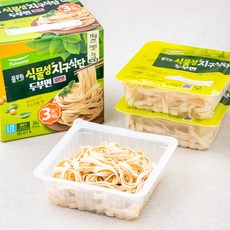 풀무원 식물성 지구 식단 두부면 넓은면 3개입, 300g, 1개