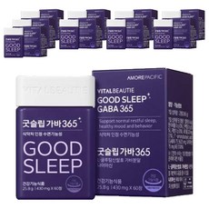 바이탈뷰티 굿슬립 가바365 25.8g, 10개, 60정