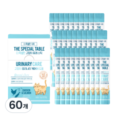 더특별한식탁 더 특별한 고양이 퓨레스틱, 유리너리 케어, 60개 