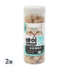 by CAT 喵洽普 貓咪凍乾零食，新鮮雞胸肉，高蛋白，80g, 2罐