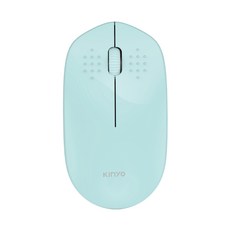 Kinyo 2.4GHz 無線靜音滑鼠, GKM-913, 綠色