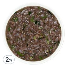 짱죽 유아용 실온 이유식 중기 한우흑미죽, 160g, 2개