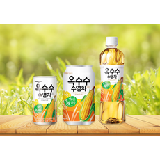 웅진 옥수수수염차 음료, 500ml, 20개