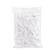 마켓A 호텔 일회용 비닐 멀티 헤어캡, 투명, 200개