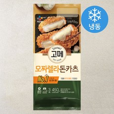 고메 모짜렐라 돈카츠 (냉동), 450g, 1개 - 프레쉬