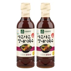 이엔푸드 샤브샤브 맛내기육수, 470ml, 2개
