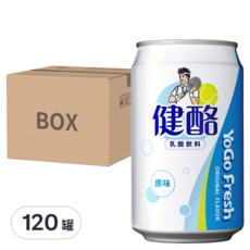 金車 健酪 乳酸飲料, 原味 320ml x 24罐, 120罐
