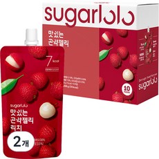 인테이크 슈가로로 맛있는 곤약젤리 리치, 1.5kg, 2개