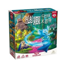 Broadway Toys 幽靈大冒險, SPINBOARD遊戲, 8歲以上, 1-4人, 1個