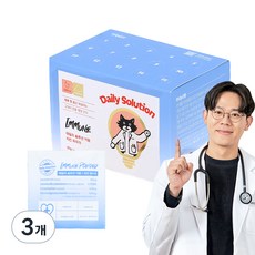닥터펠리스 고양이 데일리 솔루션 파우더 영양제, 15회분, 면역/항산화, 3개