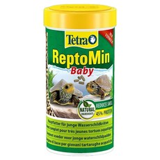 Tetra 德彩 ReptoMin 幼龜飼料，兩棲爬蟲飼料，45%蛋白質，減少異味, 100ml, 1瓶