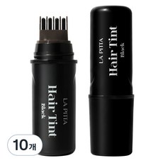 라피타 새치커버 헤어틴트 10ml, 블랙, 10개