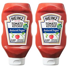 HEINZ 亨氏 減糖番茄醬, 836g, 2瓶