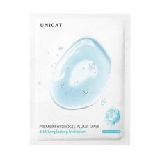 UNICAT 變臉貓 極致8HR保水果凍面膜, 修護逆齡保濕, 緊實不易裂的纖維素面膜紙, 10片, 1組