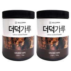 헬로우그린 더덕가루, 190g, 2개