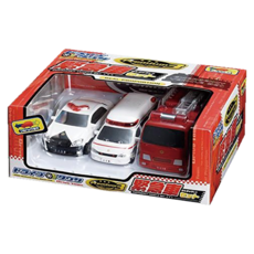 MARUKA Drive Town 迴力車 3 in 1 急救車組, 1組