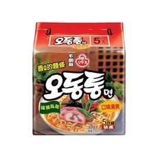 OTTOGI 不倒翁 烏龍拉麵 海鮮風味 120g, 5包