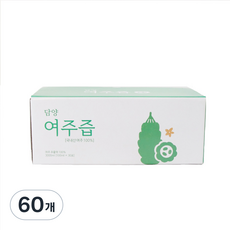 대숲맑은담양 담양 여주즙, 100ml, 60개 60개, 100g