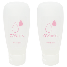 台灣 COSMOS 軟管 60ml, 霧面白, 2個