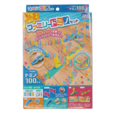 MARUKA 趣味骨牌 Set, 100個, 透明彩色, 1組