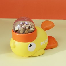 Nanpet狗狗鴨子棒嗅覺玩具, 1個, 黃色的