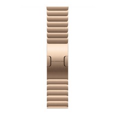 Apple 정품 2024 애플워치 링크 브레이슬릿, 골드, 1개, 44/45/46/49mm